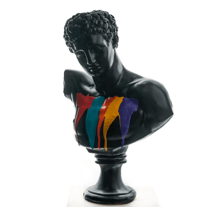 Hermes Black Design Sculpture - vinterro