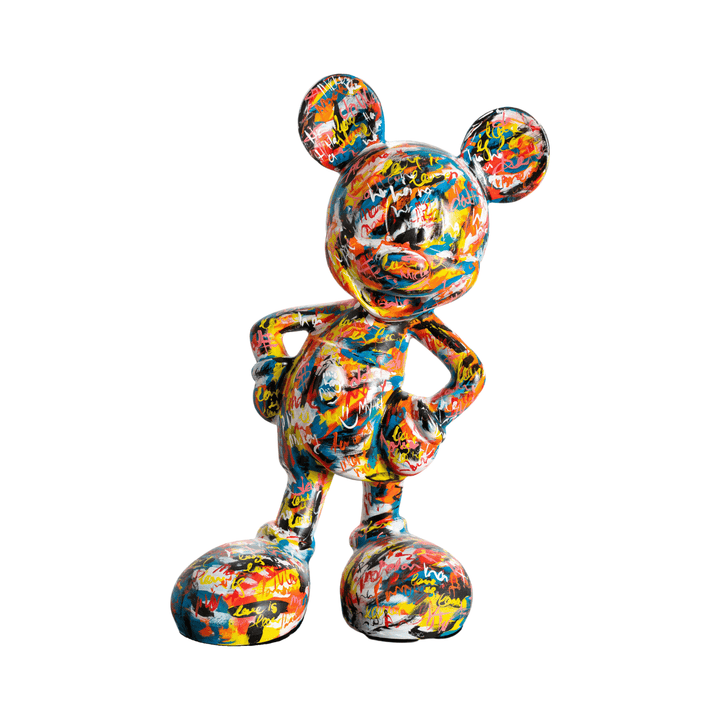 Design Mickey Basquiat Sculpture II - vinterro