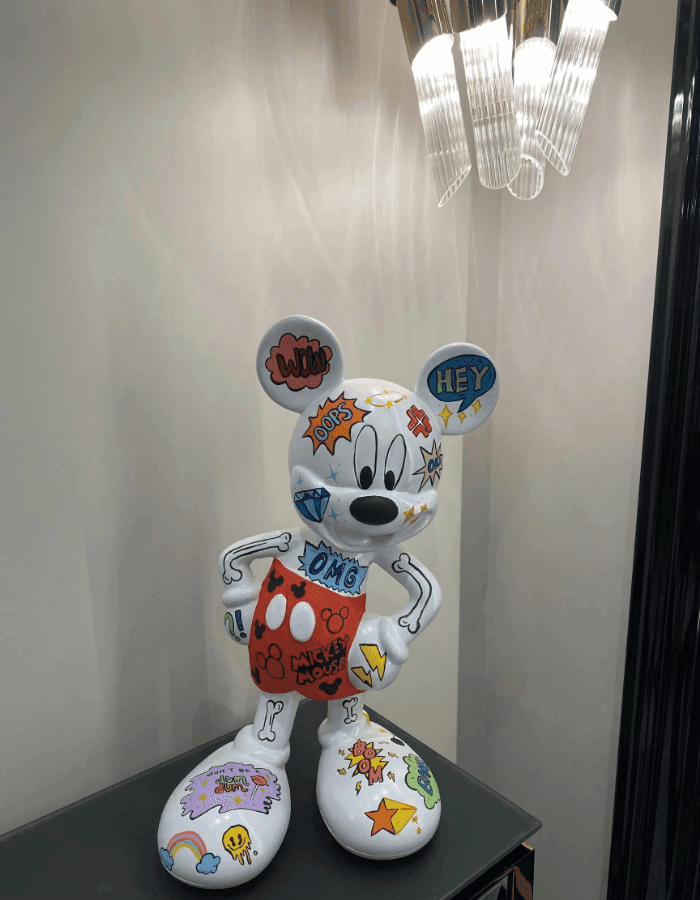 Pop Art Mickey Heykel - vinterro