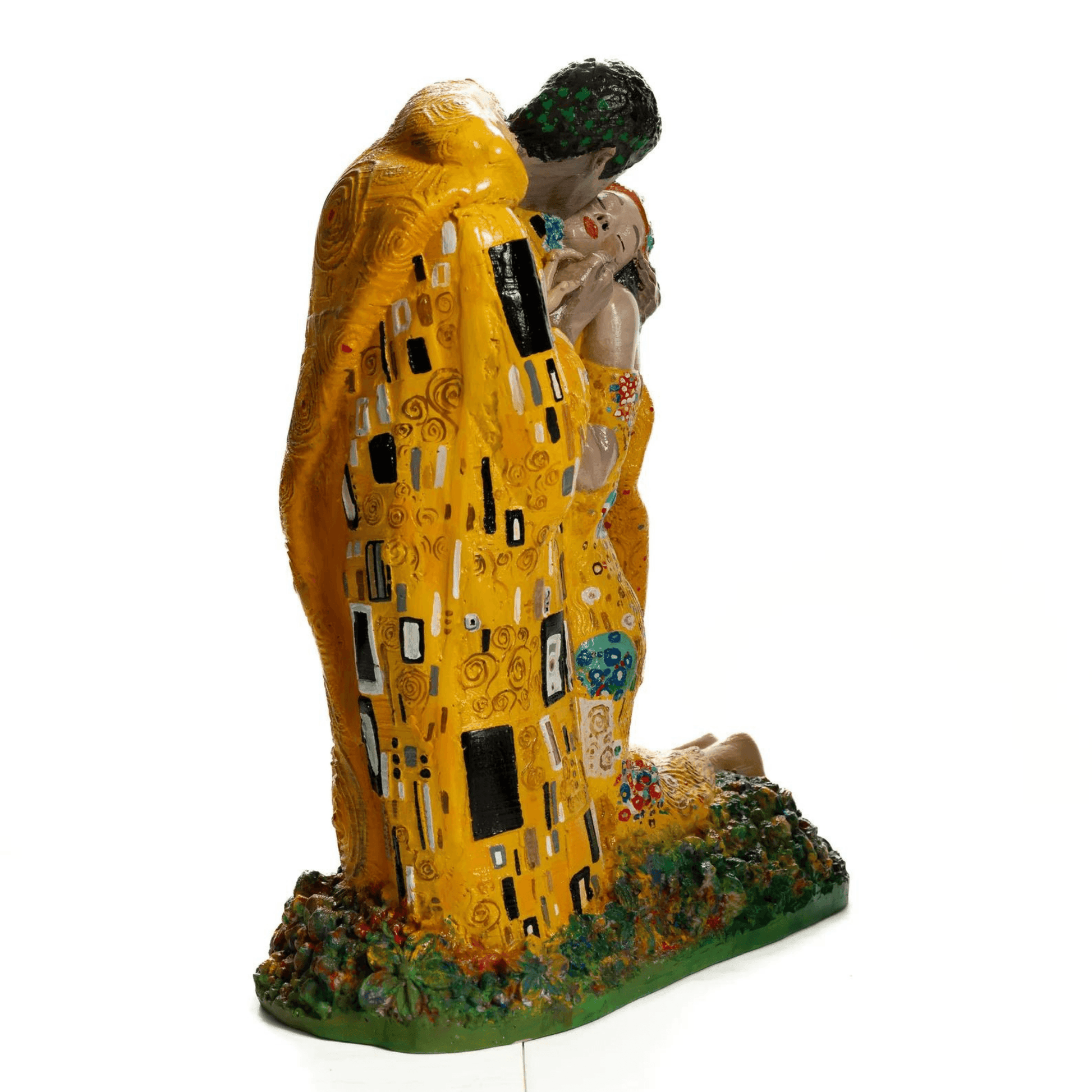 The Kiss Heykeli- Gustav Klimt - vinterro