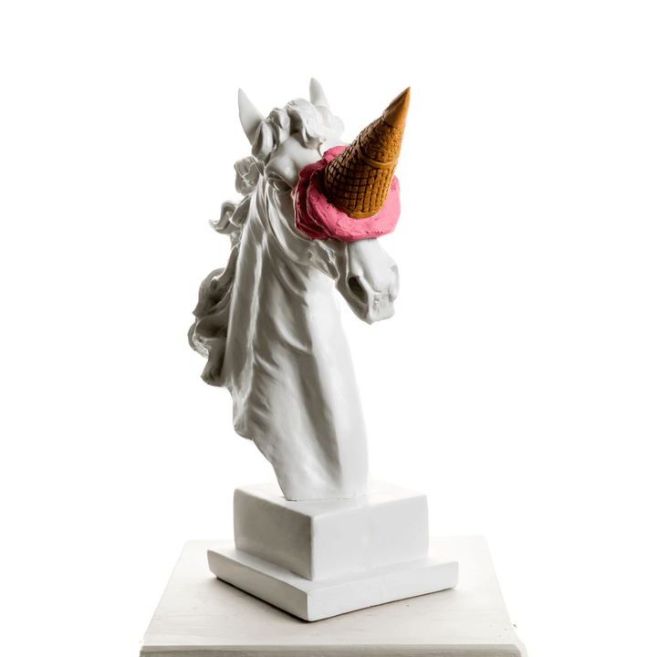 Unicorn Horse Ice Cream Pink - vinterro