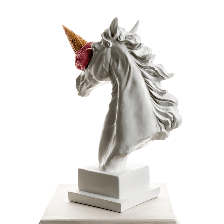 Unicorn Horse Ice Cream Pink - vinterro